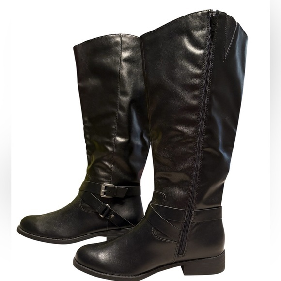 Style & Co Wide Calf Riding Boots - Picture 1 of 13